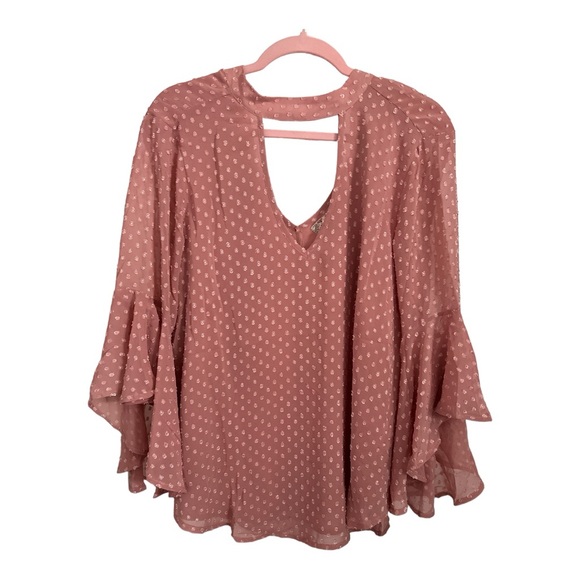 Band of Gypsies Bell Sleeve Blouse - Picture 1 of 7